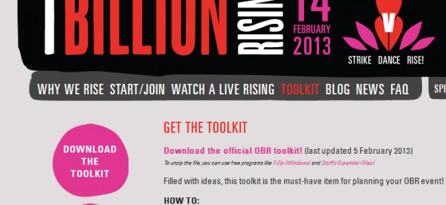 BUENAS PRÁCTICAS: One Billion Rising,bailar para poner fin a la violencia contra las mujeres BUENAS PRÁCTICAS: One Billion Rising,bailar para poner fin a la violencia contra las mujeres