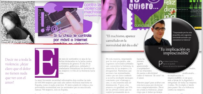Prevenir la violencia de género está en tus manos. Prevenir la violencia de género está en tus manos.