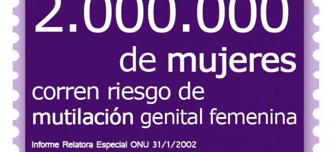 Pongamos fin a la Mutilación Genital Femenina Pongamos fin a la Mutilación Genital Femenina
