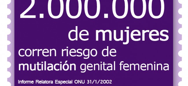 Pongamos fin a la Mutilación Genital Femenina