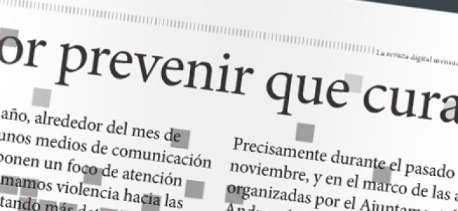Mejor prevenir que curar Mejor prevenir que curar