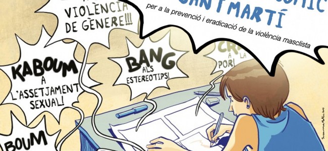 Barcelona organiza un concurso de cómics contra la violencia machista Barcelona organiza un concurso de cómics contra la violencia machista