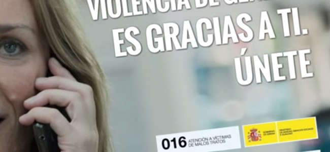 Nueva campaña del Gobierno contra la violencia de género “Si hay salida a la violencia de género es gracias a ti. Únete» Nueva campaña del Gobierno contra la violencia de género “Si hay salida a la violencia de género es gracias a ti. Únete»