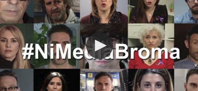 Ante la violencia de género, ni media broma Ante la violencia de género, ni media broma