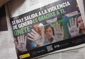 Anuncio con la campaña publicado en el Dominical de El Periódico de Cataluña.
