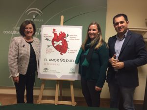 Presentación de la campaña a cargo de la Consejera de Igualdad de la Junta de Andalucía