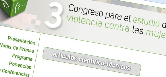 BUENAS PRÁCTICAS 3r. Congreso para el estudio de la violencia contra las mujeres (disponibles las ponencias y artículos)