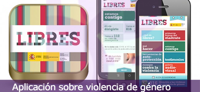 Aplicación contra la violencia de género para el móvil: LIBRES