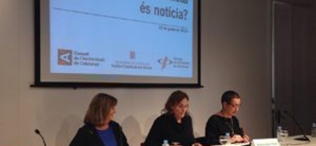 El Institut Català de les Dones y el Consell de l’Audiovisual de Catalunya piden a los medios de comunicación un mejor papel contra la violencia machista