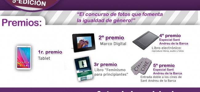 Nueva edición del Concurso que fomenta la igualdad a través de fotografías Nueva edición del Concurso que fomenta la igualdad a través de fotografías