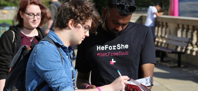 Rwanda, USA, México, el Congo y Reino Unido lideran el ránking de participación en la campaña «He for She»