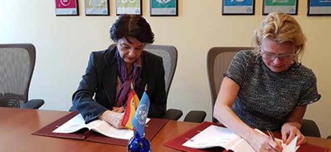 Acuerdo entre ONU Mujeres y el Gobierno español para promover la igualdad en la cooperación y la acción exterior.